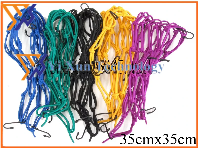 6pcs 35cmx35cm for Lacrosse Helmets Motorcycle Accessories Modified Fuel Tank To Increase Net Luggage Net Bag Bold