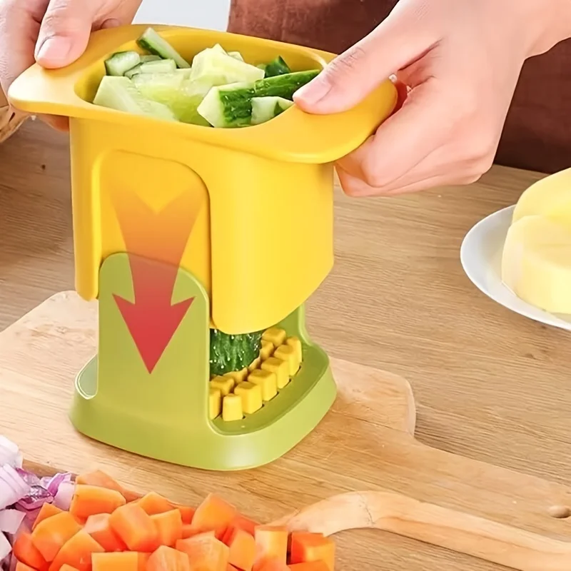 Onion Cutter Potato French Fries Slicer Multi-functional Vegetable Cutter Fruit Cutting 1pc vegetable slicer french fry cutter
