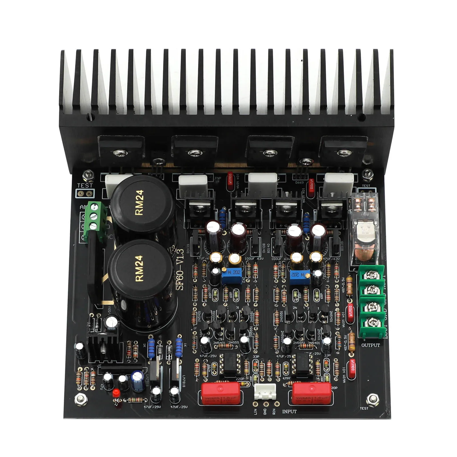M42SA19432SC5200PoweramplifierDIYKitFinishedboardBaseon