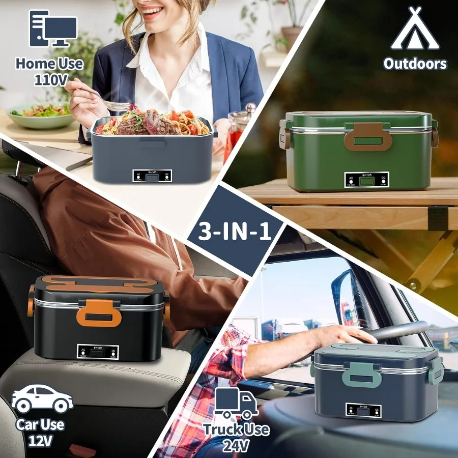 Abay heated lunch box image 6