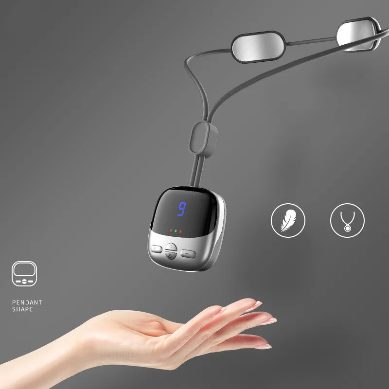 

2022 Massager Smart Hanging Neck Neck Shoulder Cervical Spine Massager Hot Compress Neck Artifact Dredging Spine Neck Protector