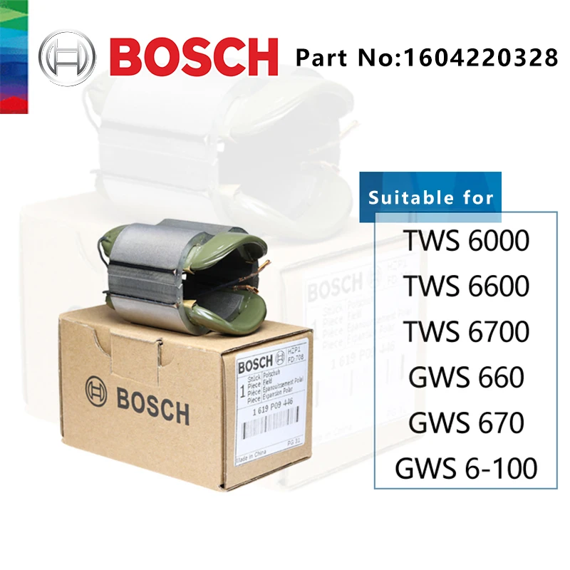 Gruppo Ingranaggi Per Smerigliatrice Angolare Bosch - Compatibile Con Modelli GWS6-100 E TWS6600, Ricambio FF03-100A