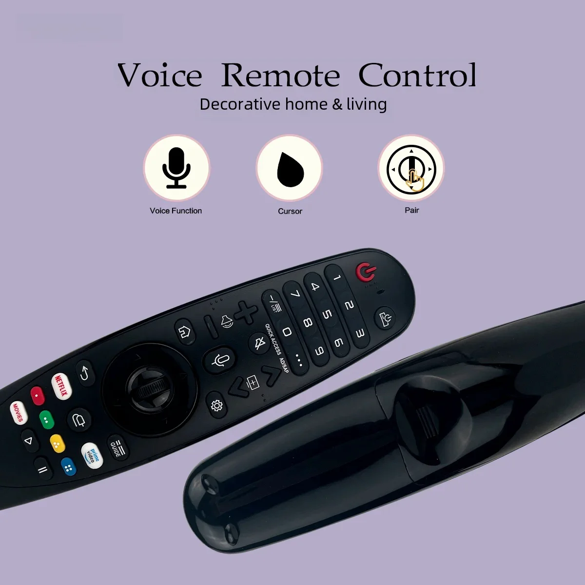 Voice Magic Remote for LG OLED Smart TV Magic Remote Replacement AN-MR20GA MR19BA MR18BA, with Pointer Function
