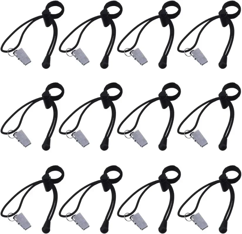 

Background Backdrop Clips Clamps Holder for Photography, Video and Television, Black