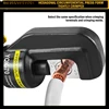 6 Ton Hydraulic Cable Lug Crimper Pliers 12 AWG to 2/0 AWG Hand Operated Hydraulic Crimping Tool Kit Wire Terminal 4