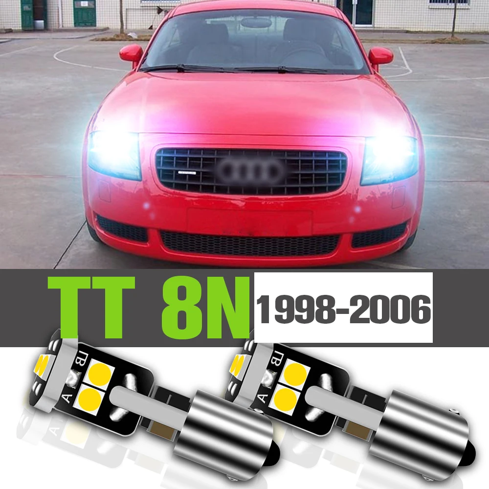2x LED Parking Light Accessories Clearance Lamp For Audi TT 8N