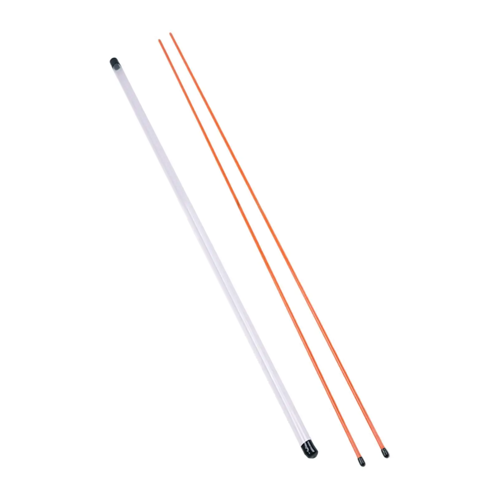 2x Golf Alignment Palos Posture Posture Posture with Transparent Tube Alignment Alignment