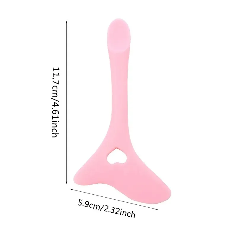 Multi-functional Silicone Eyeliner Makeup Stencils Eyeliner Aid Tool Drawing Lipstick Wearing Aid Face Cream Applicator 1pc eyeliner stencil tool makeup tools eye makeup tools