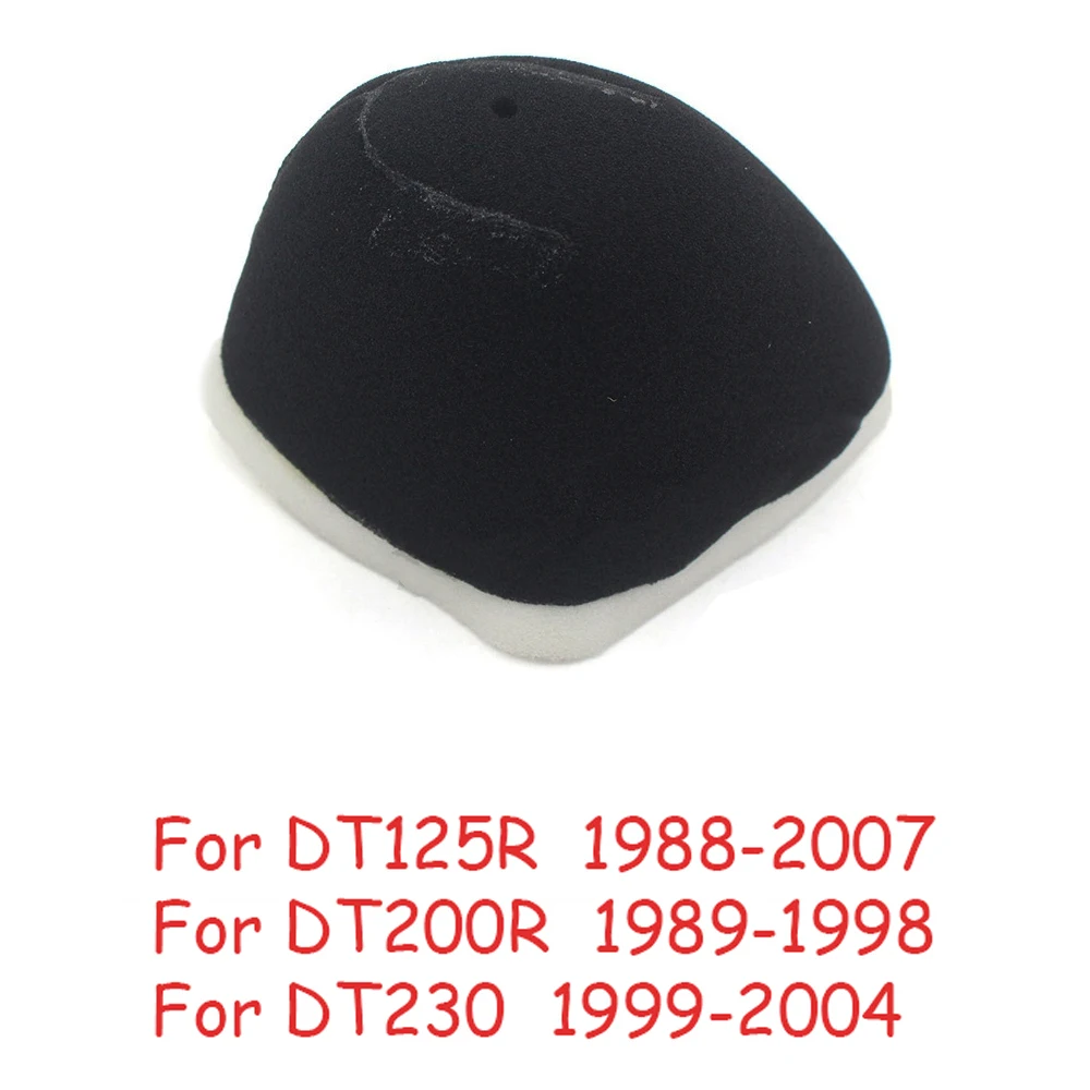 

For Yamaha DT125R DT125 R 1988-2007 DT200R 1989-1998 DT230 1999-2004 Motorcycle Air Filter Cleaner Sponge Air Intake Filter Foam