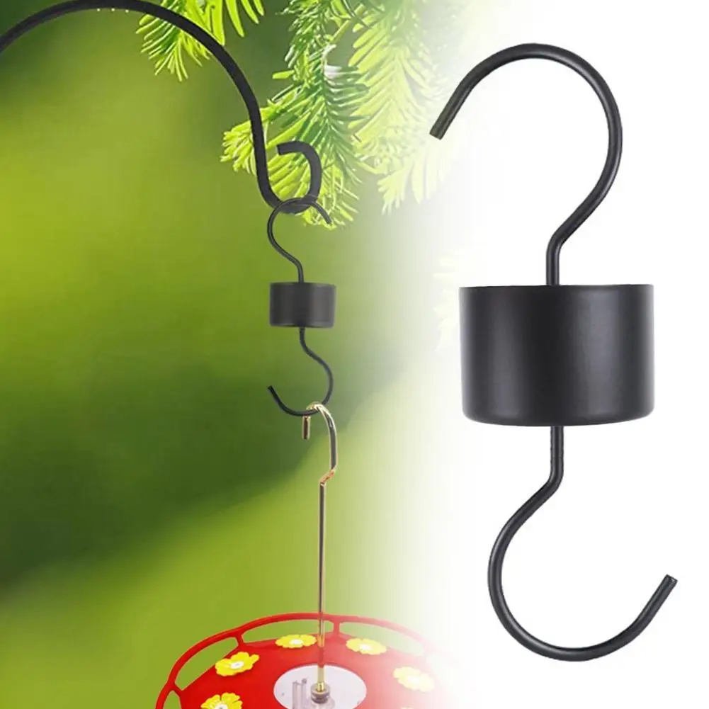

Multifunctional Insect Guard S-shaped Drinker Protector Bird Ant Feeders Hummingbird Feeder Hooks Moat V7E2
