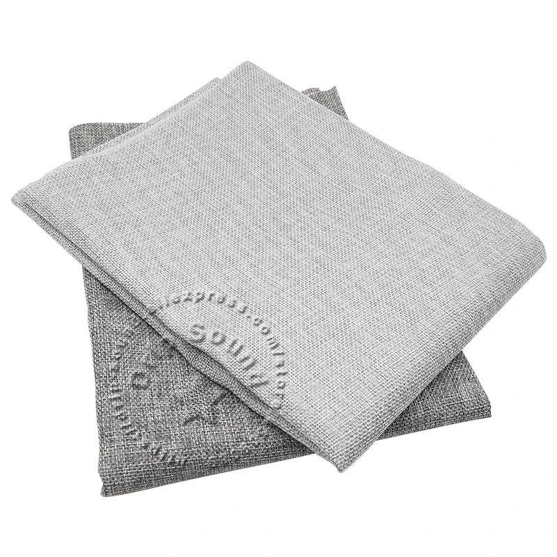 Tissu Maille Pour Haut-parleur - 1,7x0,5 M, Anti-poussière, Améliore Le Son, Brun Ou Noir !