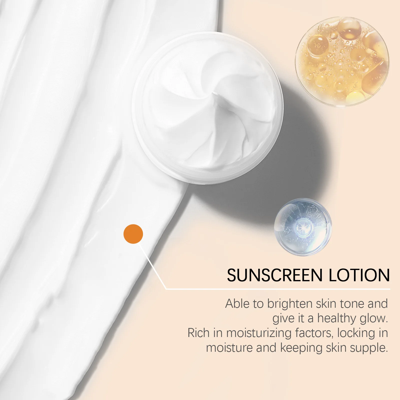 Oil Free Sunscreen Spf100 UV Isolation Whitening Moisturizing Refreshing Anti-Aging Face Body Skin Protective Seaside Sun Lotion