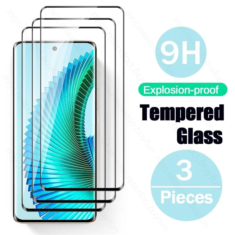 

3PCS 9D Curved Tempered Glass For Honor Magic6 Lite 5G Protective Glass On Honar Honer Magic 6 Lite 6Lite Light Screen Protector