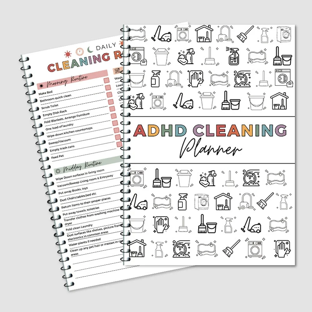 Chore Chart ADHD CLEANING Family Chore Chart Yearly Cleaning Checklist Planner