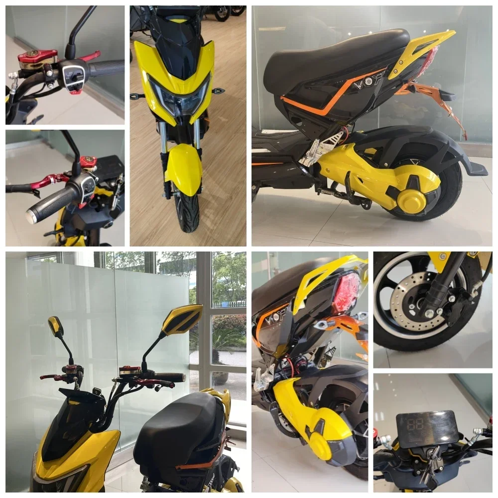 Factory Direct 3000w high-performance Super Power fastest scooter street legal classic racing electric motorcycle