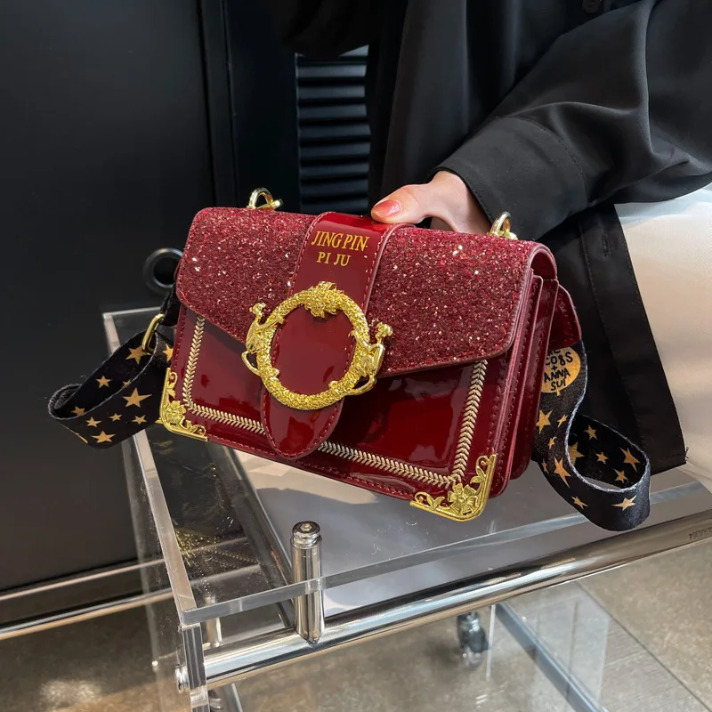 

High Quality Elegant and Gorgeous Women's Shoulder Crossbody Bag PU Leather