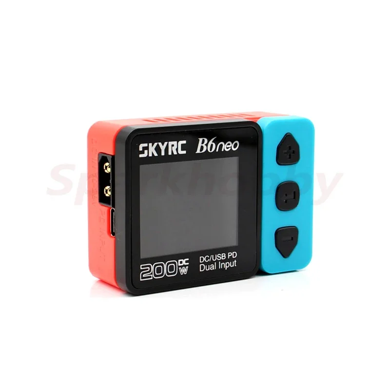 SKYRC B6neo Smart Balance Charger DC-200W PD-80W PD3.0 Electricity Detection For RC Racing Drones Airplane Model