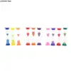 1/2/3 Minute Colorful Hourglass Sandglass Sand Clock Timers Sand Timer Shower Timer Tooth Brushing Timer Children Home Decors 1