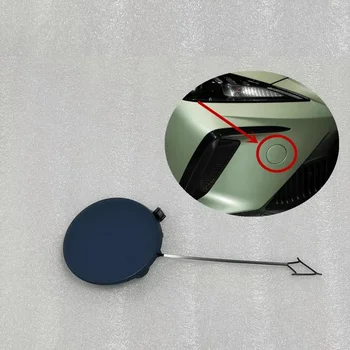 Copertura del tappo del gancio di traino del paraurti anteriore automatico senza vernice per MG 4 MG4 EV Mulan 2022 2023 2024