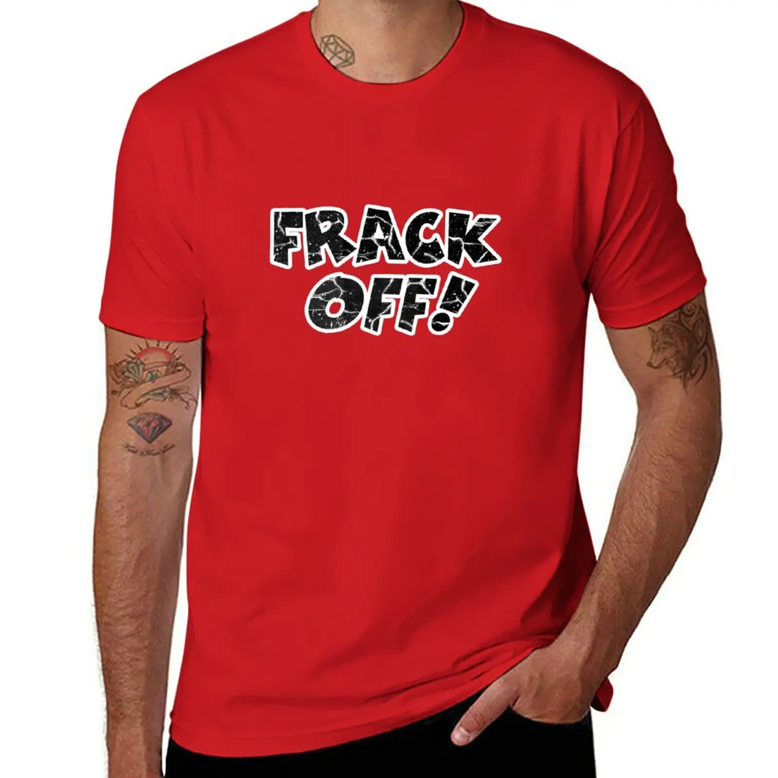 Nuovo Frack Off! T-Shirt Anime T-Shirt Uomo Divertenti Magliette Felpe, Uomo