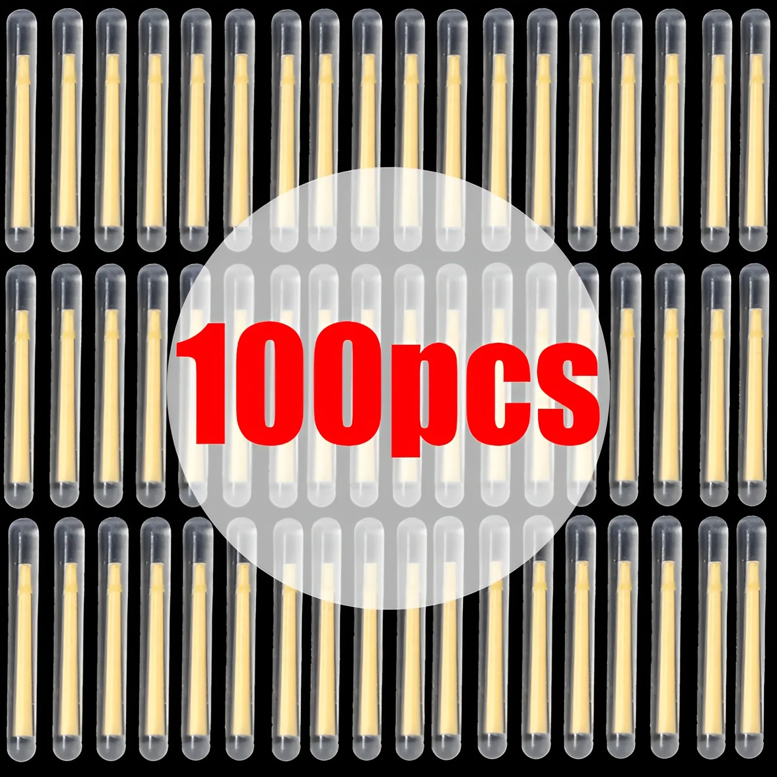 Description Picture 2 of item50/100PCS Fishing Float Light Stick Fluorescent Lightstick LED Fluorescent Dark Glow Sticks Fishing Float Accessories 2.2-4.5mm