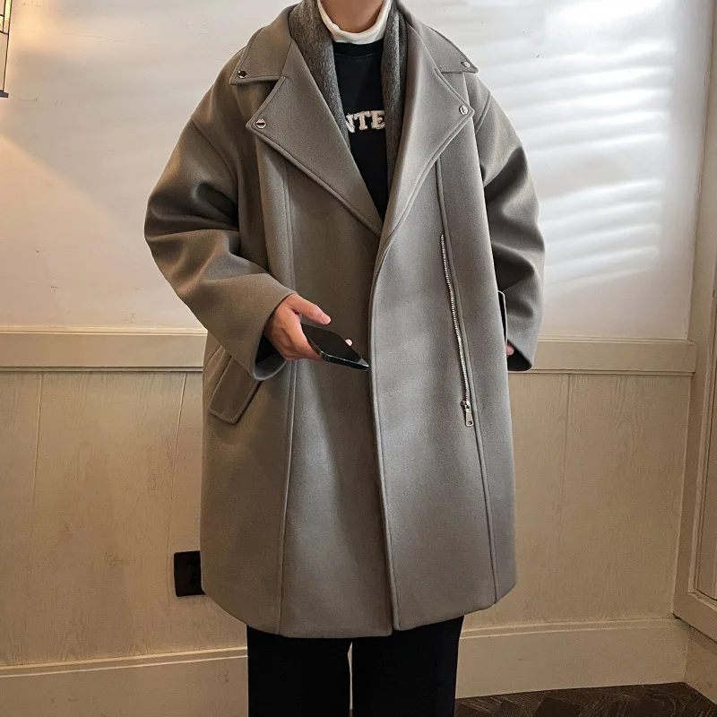 Mens Korean Style Winter Coats | Korean Style Coat Mens