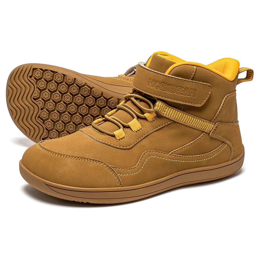 Kids Wide Toe Zero Drop Barefoot Boots –Outdoor Shoes 1