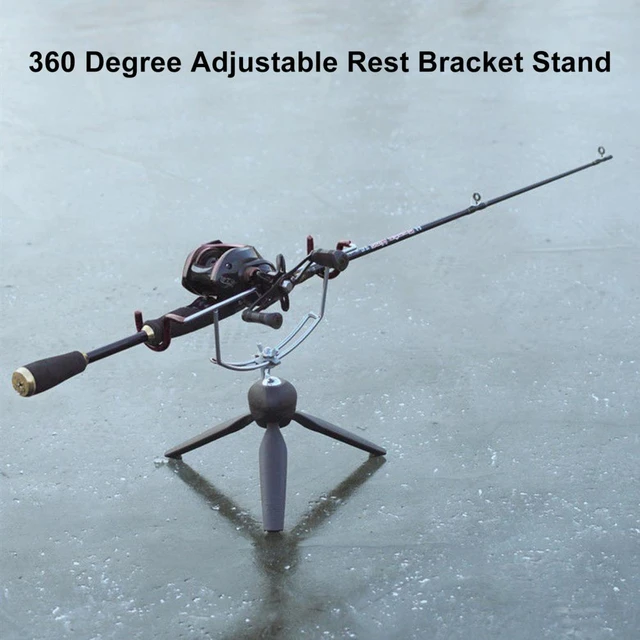 Sturdy Fishing Pole Support Adjustable Angle Anti-Slip Metal Winter Beach  Fishing Rod Holder - AliExpress