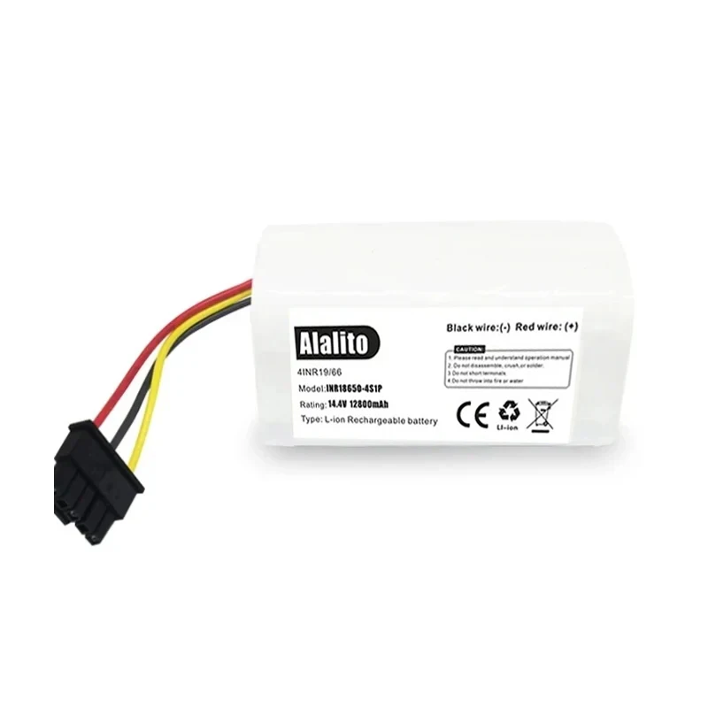 14.4V 12800mAh Battery N011-4S1P for Xiaomi Mi Robot Vacuum Mop 2 Lite MJSTL Vacuum Cleaner vacuum cleaner battery