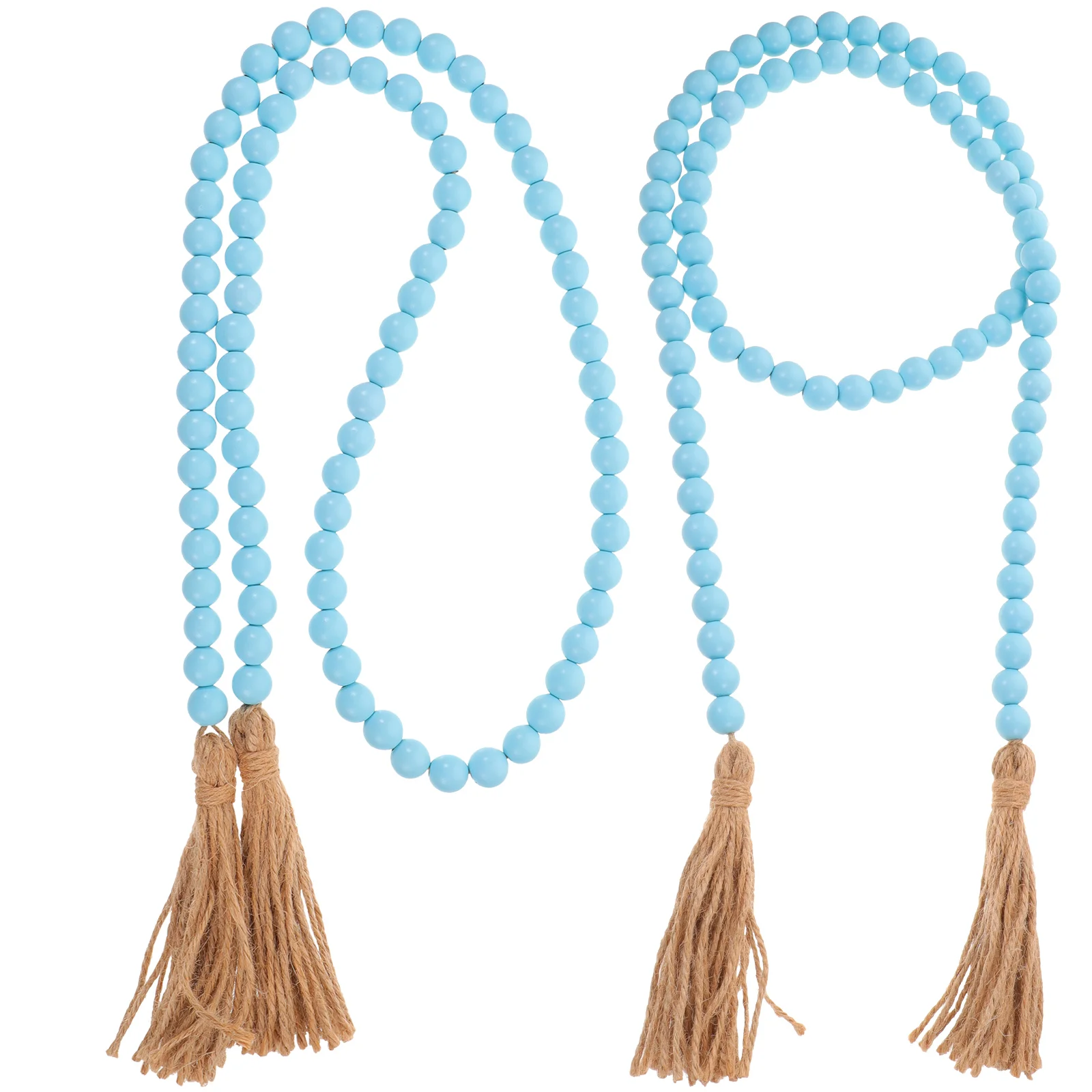 

Деревянная гирлянда ручной работы в стиле бохо из искусственного ротанга, венок с кисточками, настенное украшение для дома