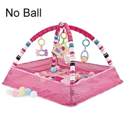 Deluxe Multifunctional Baby Play Gym and Mat with Toys (Pink)