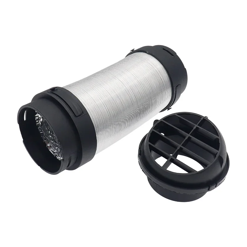 80mm Diesel Heater Duct Ventilation Auxiliary Duct Flexible Ducting Extends To 1.5m Easy To Install Heater Air Hose