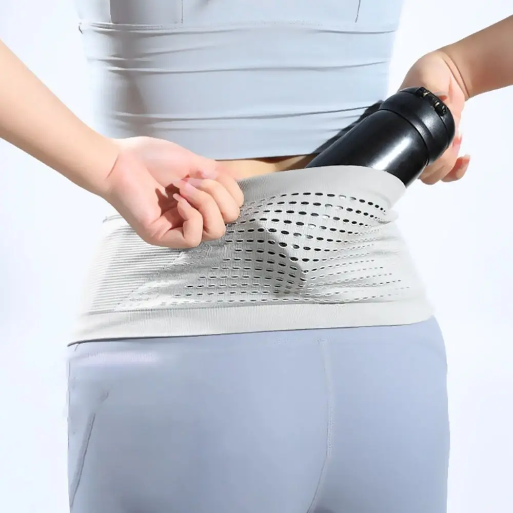 Unisex unsichtbare Lauf-Hüfttasche, Geldaufbewahrung, Handyhalter, Sporttasche, multifunktionale Nylon-Brusttasche für den Außenbereich – Detail 3