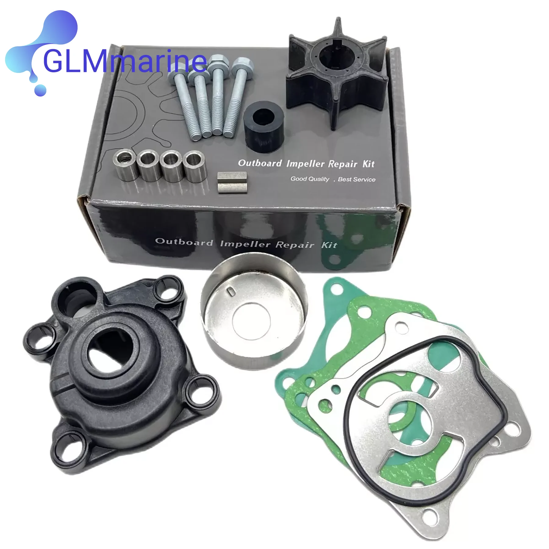 Water Pump Impeller Service Kit For Honda 4Stroke BF35 BF40 BF45 BF50 Outboard 06193-ZV5-020 06193-ZV5-010 18-3282 outboard engine parts