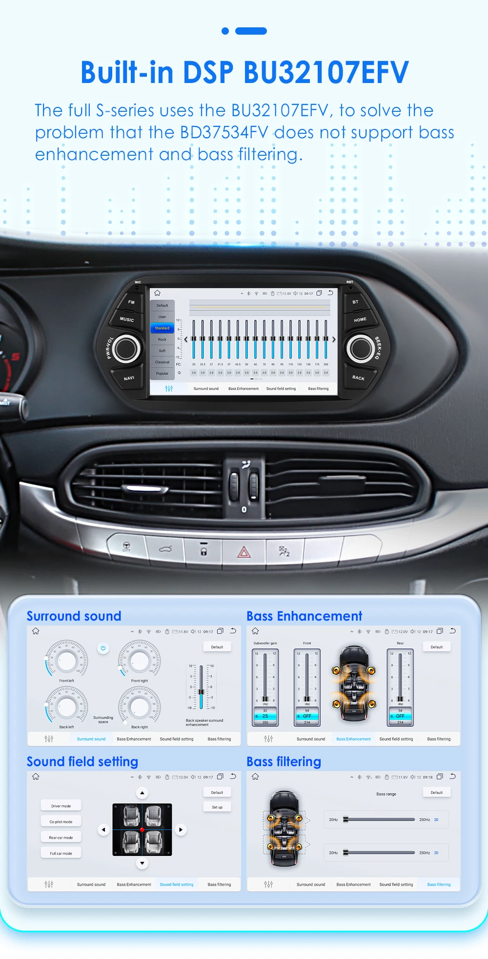 7 zoll Android Auto radio Für Fiat Tipo Egea 2015 2016 2017 mutlimedia player 4G 8 Core Autoradio Carpalay GPS Stereo 2din Bildschirm – Detail 10