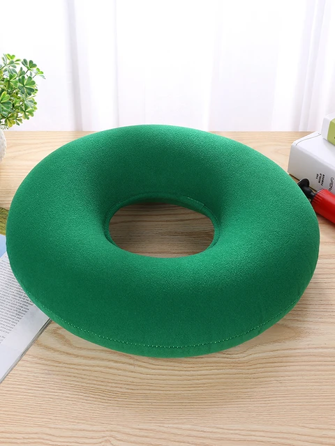 Coussin de siège de chaise, utilisation dans le bureau et la maison, soulagement de la douleur au coccyx, coussin de beignet avec pompe, oreiller de beignet, coussin de siège pour piqûres de lit 3