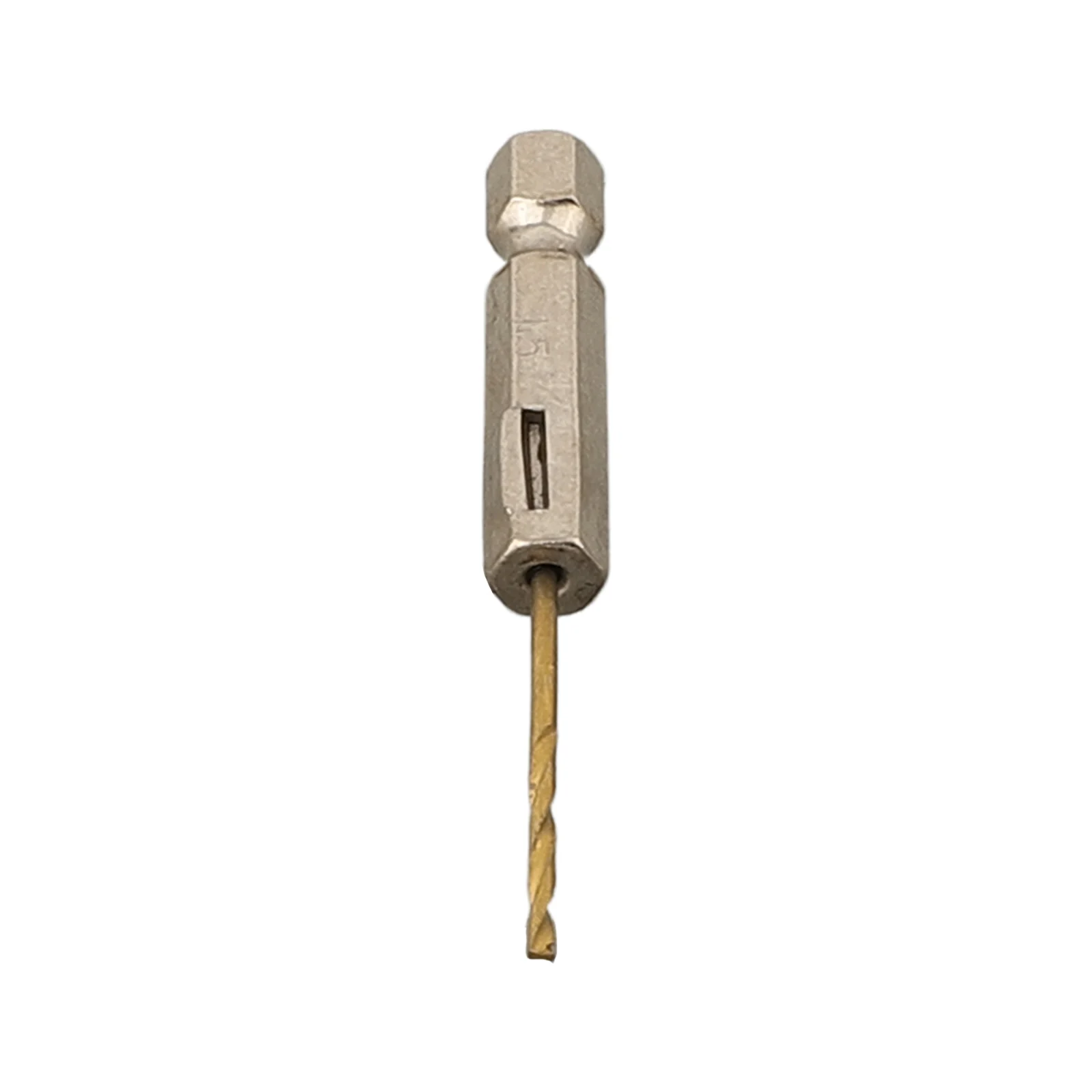 1pc HSS High Speed Steel Titanium Coated Drill Bit 1/4 Hex Shank 1.5mm-6.5mm Tools Electric Speed Steel Electric Drill