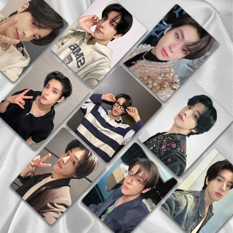 Sim Jaeyun Jake Sim Laser Mini Card Album Lomo Card Fans Collection Gifts 50pcs/Box