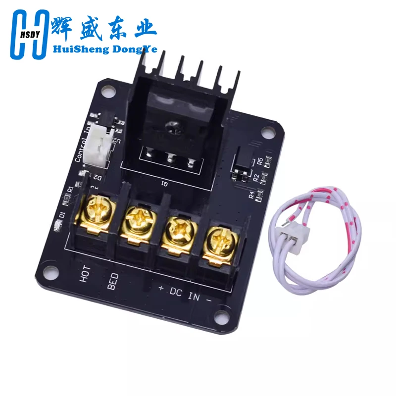 Фото Новый 3D-принтер Hot Bed MOSFET плата расширения мощности/модуль питания тепловой платформы для Anet A8 A6 A2 Compate Black Ramps 1,4 №3