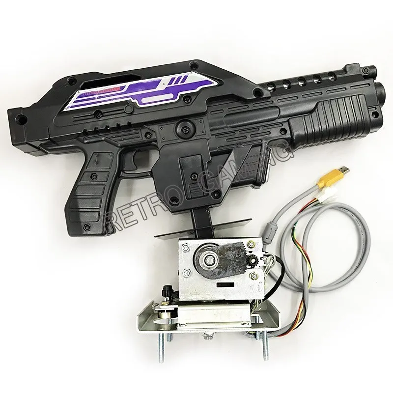 Aliens Video Arcade Shooting Game Gun Extermination Shotting Machine  For Pc Converting video gun children game arcade parts