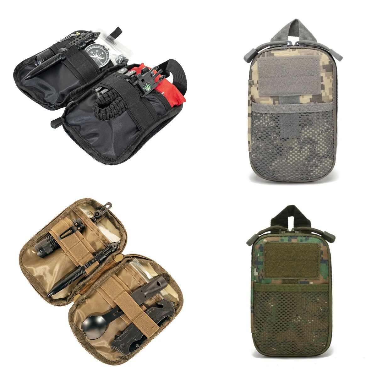 Nylon Tactical Waist Bag for Hiking Camping Outdoor