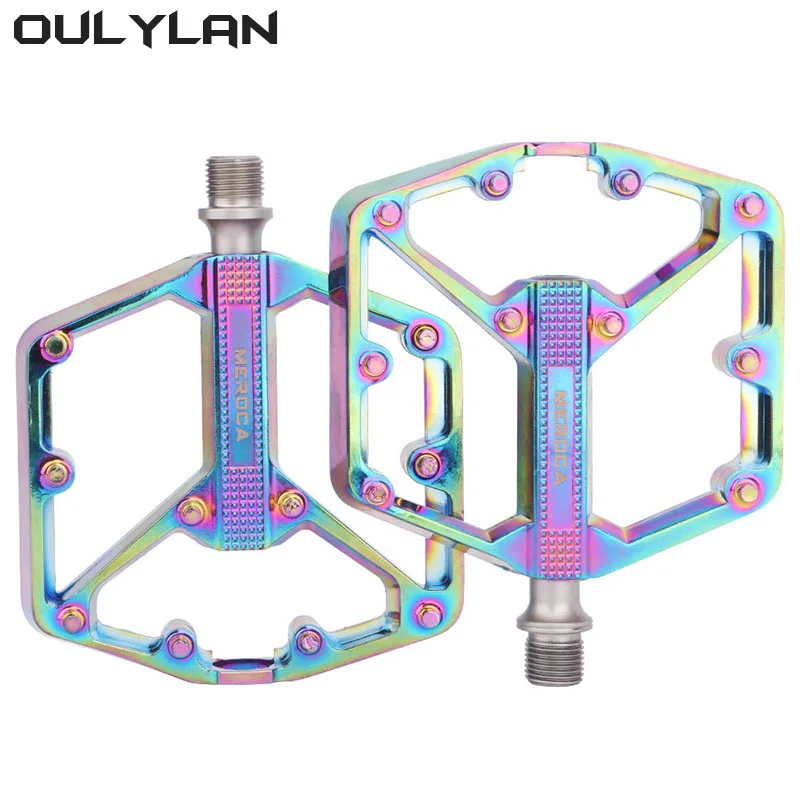 

Велосипедные педали Oulylan, Ультралегкая Нескользящая педаль из алюминиевого сплава, ножная педаль DU, подшипник