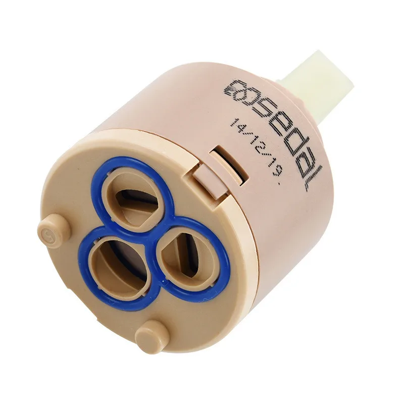 ไส้ก๊อกน้ำเซรามิกแบบประหยัดน้ำ ขนาด 35 มม./40 มม. สำหรับก๊อกน้ำผสมในครัวและห้องน้ำ อะไหล่เปลี่ยน 1