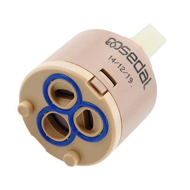 ไส้ก๊อกน้ำเซรามิกแบบประหยัดน้ำ ขนาด 35 มม./40 มม. สำหรับก๊อกน้ำผสมในครัวและห้องน้ำ อะไหล่เปลี่ยน 1