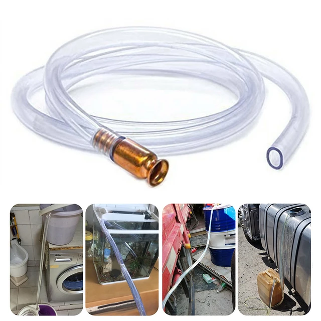 Siphon à aspiration manuelle, pompe à gaz, essence, Shaker, tuyau de  sécurité, auto-amortissant, tuyaux de plomberie - AliExpress