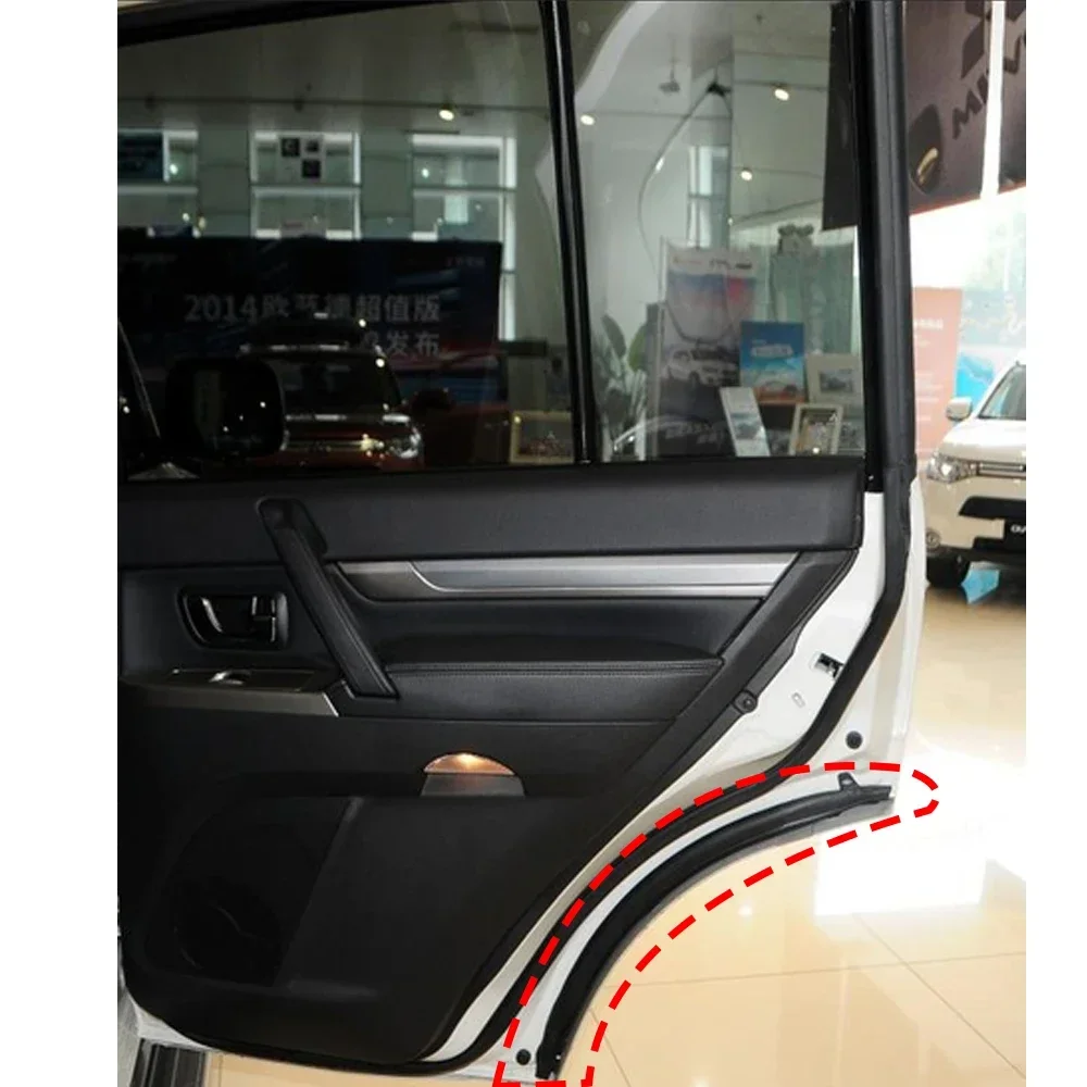 파제로 V70 용 문짝 고무, 몬테로 V90 용 도장 고무, 쇼군 V60, V80, MR473991 용 보호대 고무 날씨 도장, 1 개 또는 2 개