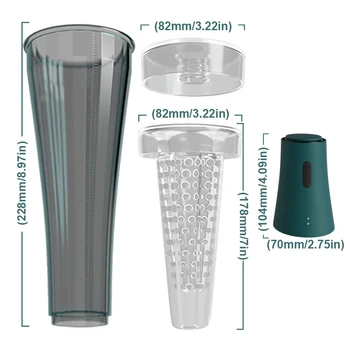 Male Penis Vacuum Pump Enlarge Delay Ejaculation Masturbator Penile Enlargement Erection Enhancer Trainer Adult Sex Toys for Men 5