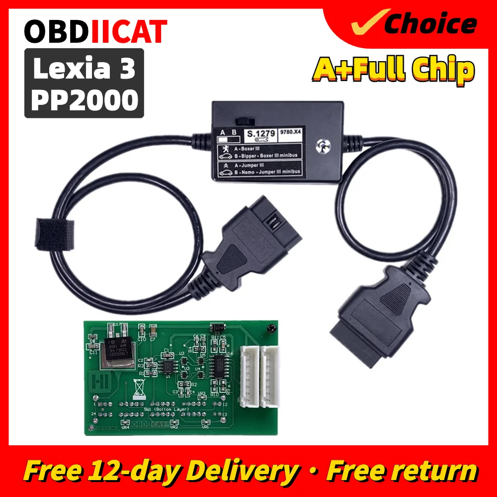 

New Profession OBD Diagnostic Cable S1279 Interface Module Professional for Lexia 3 PP2000 New Cars Boxer Scanner S 1279