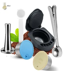 ICafilas Reusable Coffee Capsule Adapter (1-1-1-ti-ss)