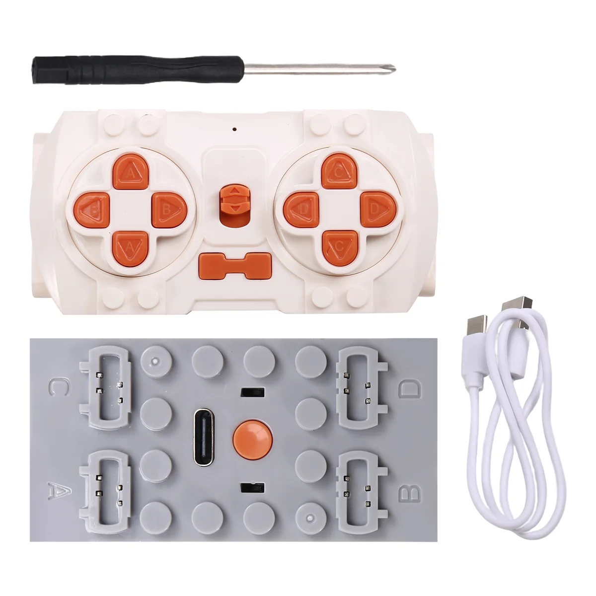 BAAU 2.4G Bluetooth Lithium Battery Power Pack APP Module DIY Building Blocks Bricks Remote Control Kit Toys